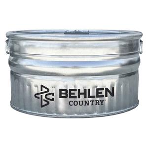 Farmstead Utility Round Galvanized Stock Tank with Handles  Behlen